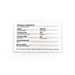 Blaue Diamant Ohrringe aus Gold in Tropfenform