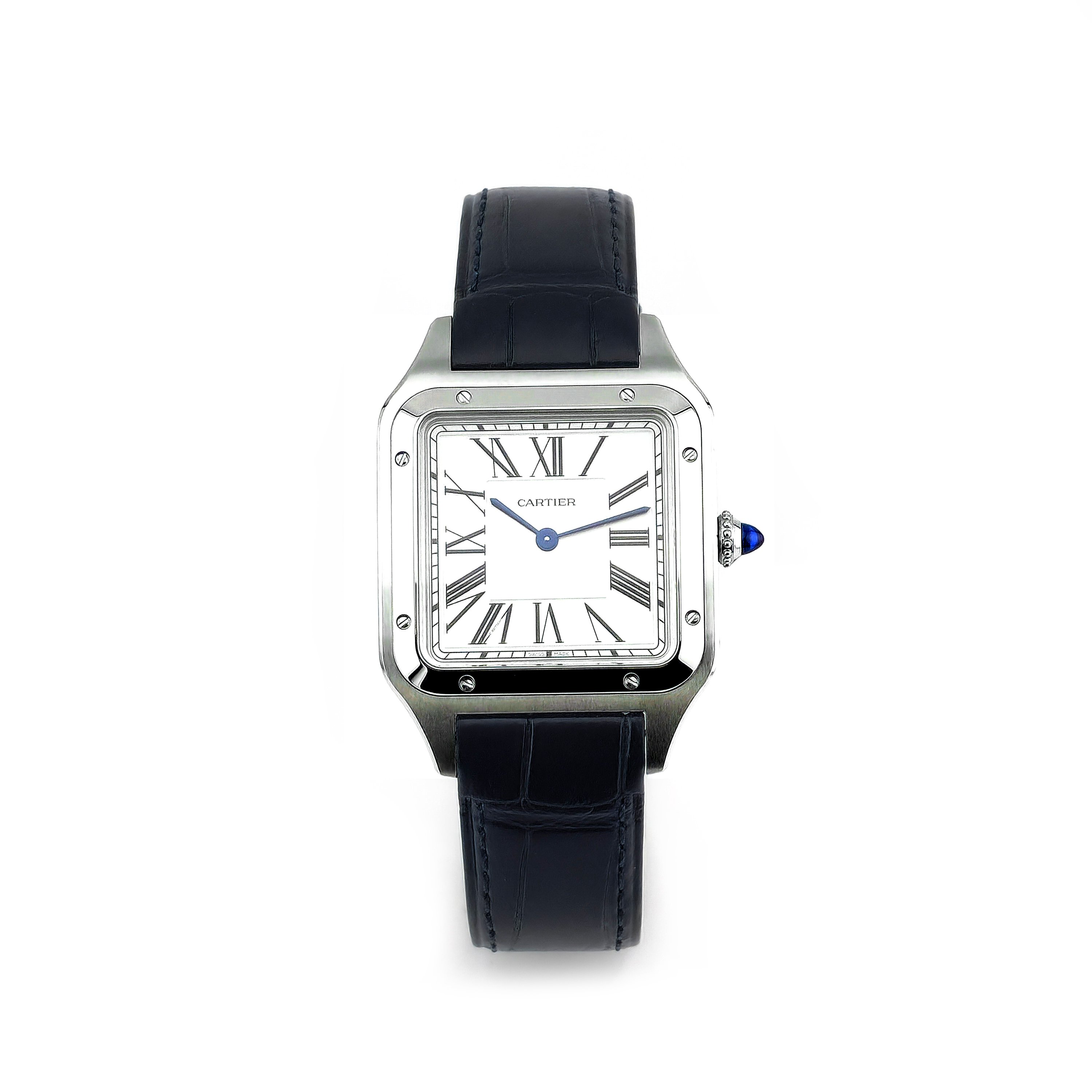 CARTIER Santos Dumont Großes Modell WSSA0085 7 CARTIER Santos Dumont WSSA0085 (1)