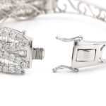 Diamantarmreif aus 585er Gold inkl. Zert. 9,3 ct.