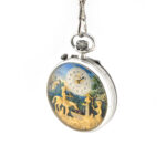 Reuge Prunk Taschenuhr mit Musikspielwerk Schweiz