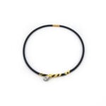 Tahiti-Keshi-Perle Collier 750er auf Kautschuk