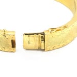 Armreif per Hand Ziseliert 585er Gold