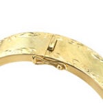 Armreif per Hand Ziseliert 585er Gold