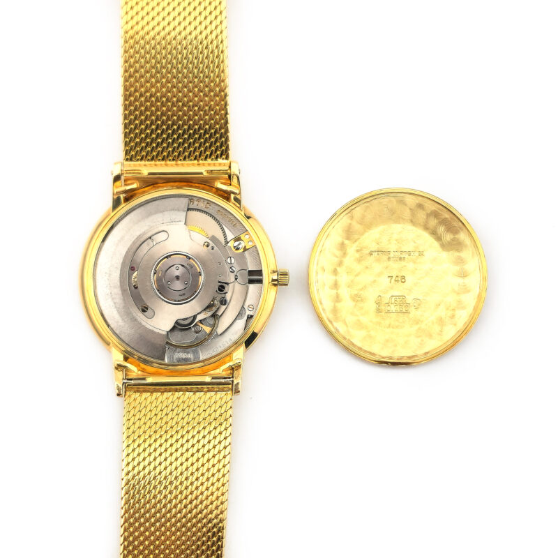 Eterna Matic 3000 Automatik Uhr 750er Gelbgold