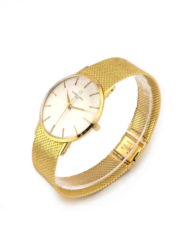 Eterna Matic Automatik Uhr 750er Gelbgold (8)