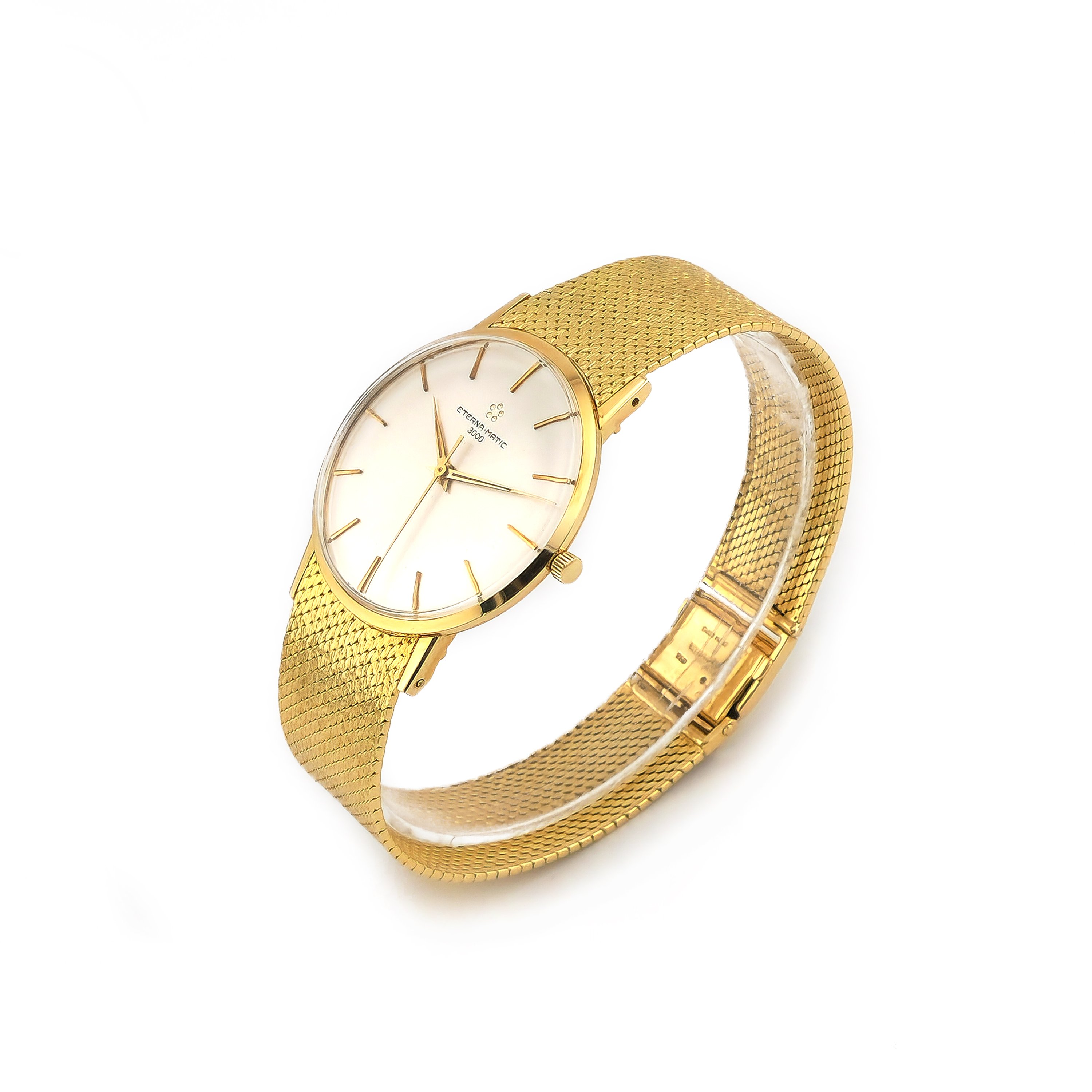 Eterna Matic Automatik Uhr 750er Gelbgold (8)