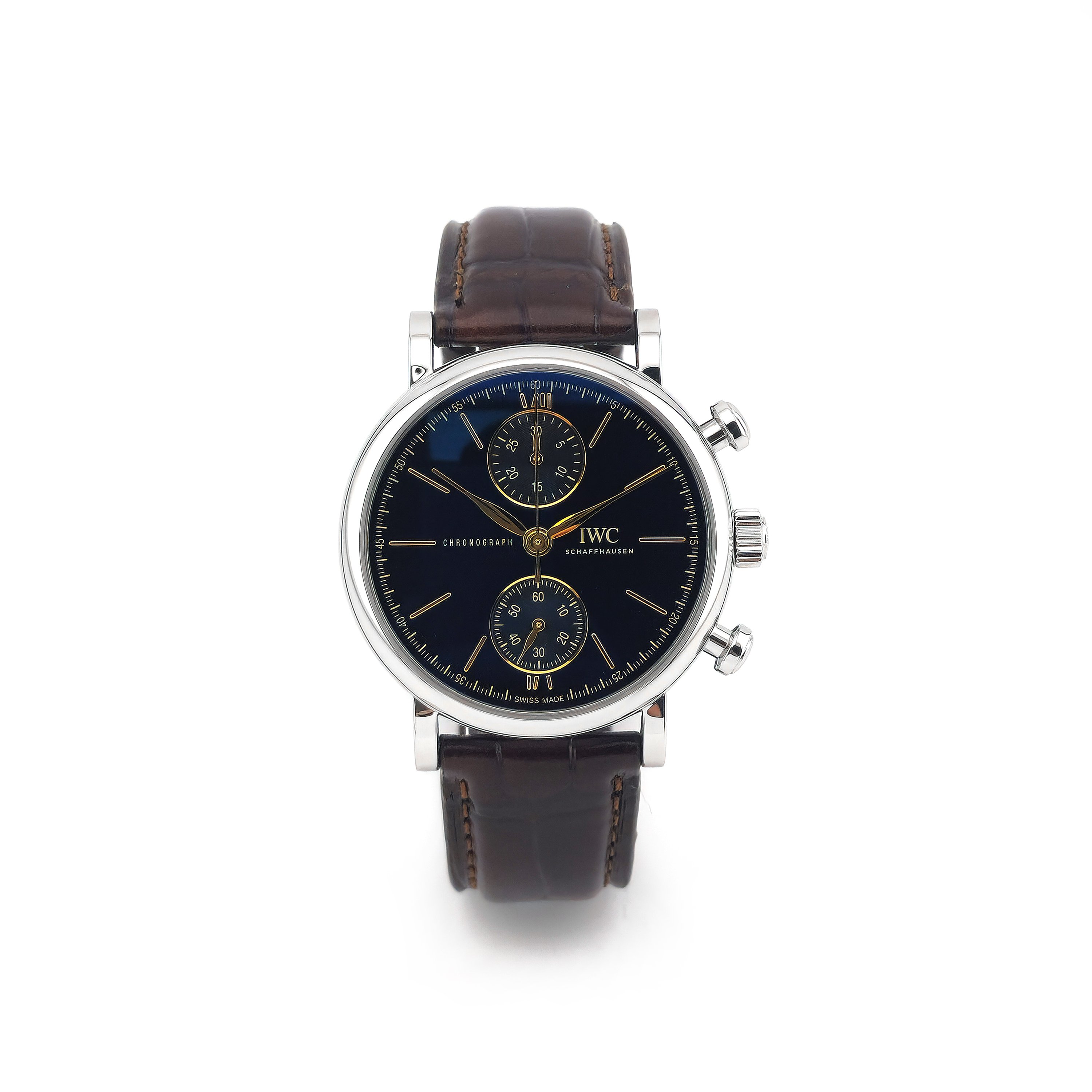 Home Juwelier Göze 31 IWC Portofino Chrono 39 mm IW391404 Full Set