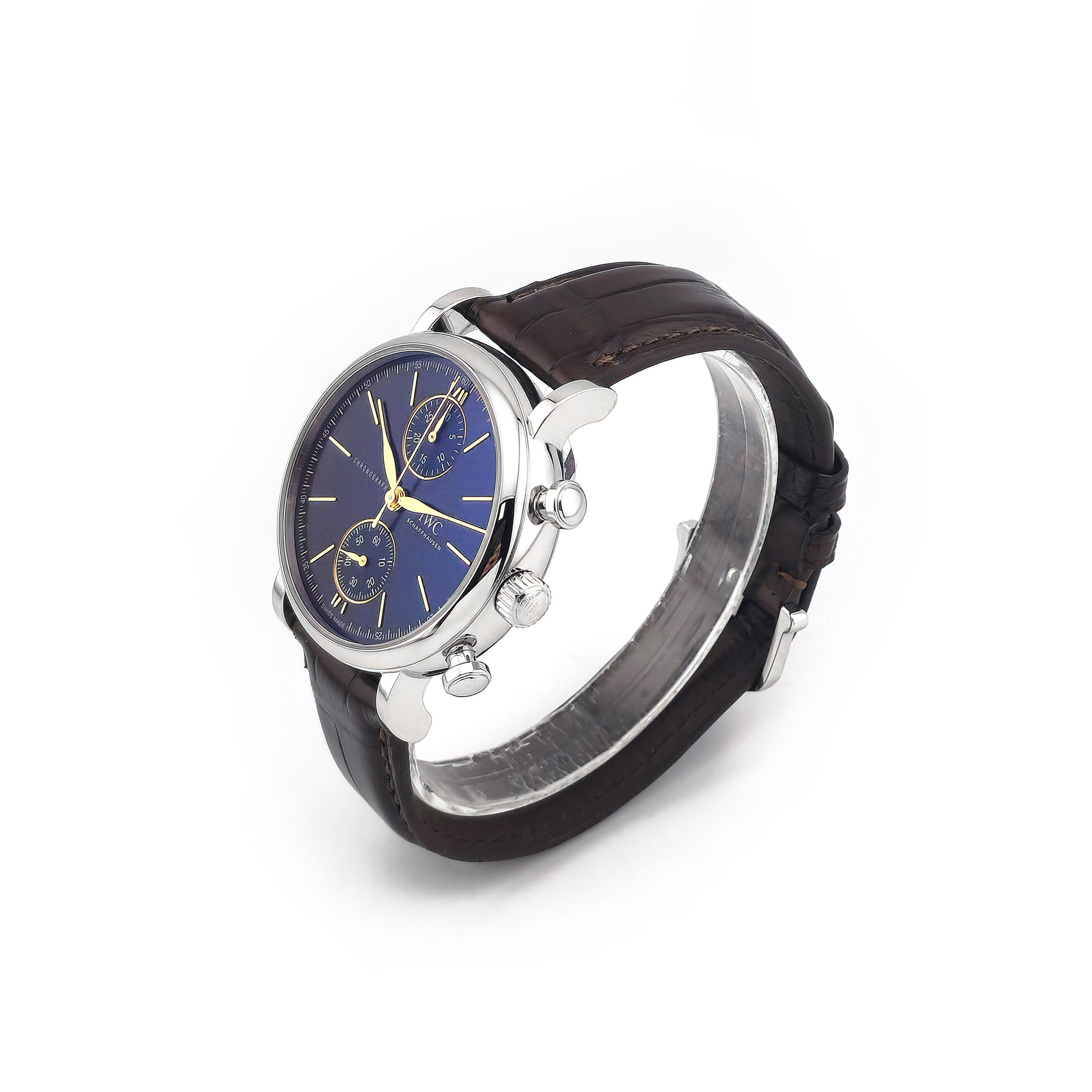 Home Juwelier Göze 32 IWC Portofino Chrono 39 mm IW391404 Full Set (5)