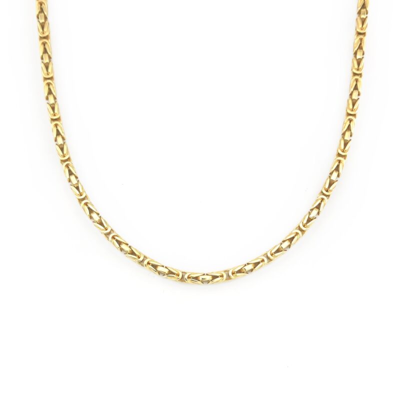 Massive Vintage Königskette 585er Gold 58cm 3 Massive Vintage Königskette 585er Gold 58cm