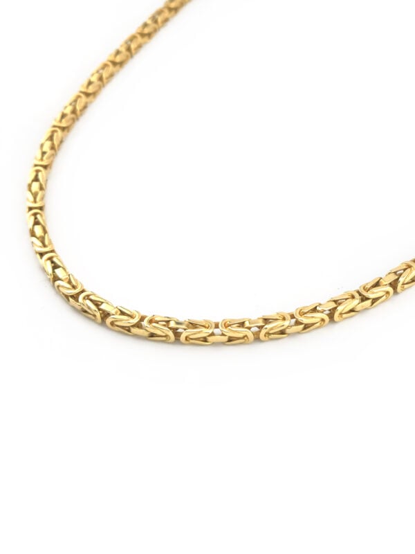 Massive Vintage Königskette 585er Gold 58cm (2)