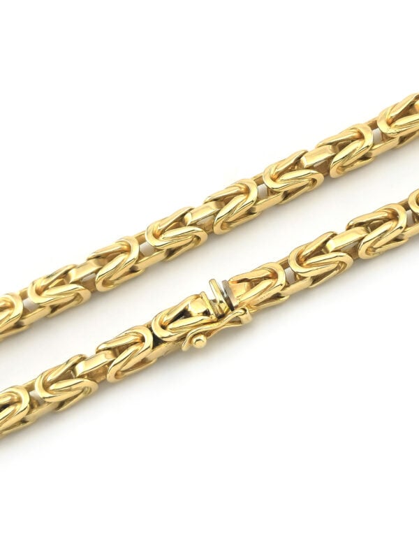 Massive Vintage Königskette 585er Gold 58cm (3)
