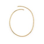 Massive Vintage Königskette Rund 585er Gold 58cm