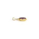 Prachtvoller Vintage Gold Anhänger mit Amethyst