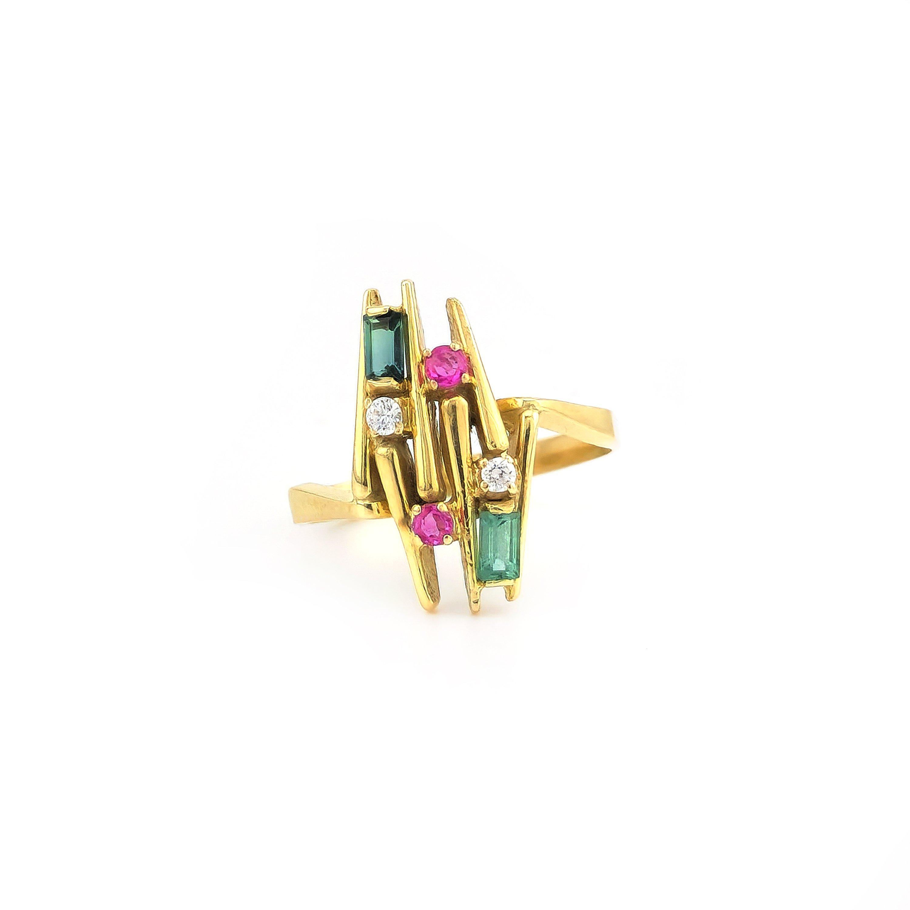 Home Juwelier Göze New Header Design 10 Vintage Gold Ring mit Turmalin 585er Gold (2)