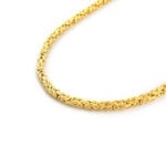 Vintage Königskette 4 Kant 585er Gold 60cm; 5 mm