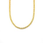 Vintage Königskette 4 Kant 585er Gold 60cm; 5 mm