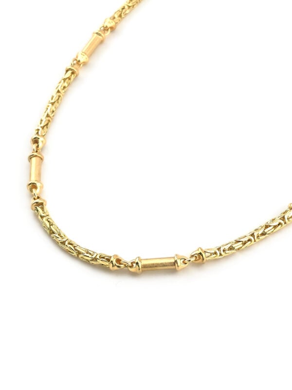 Massive Vintage Königskette Rund 585er Gold 60cm