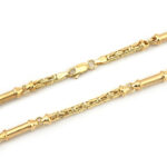 Massive Vintage Königskette Rund 585er Gold 60cm