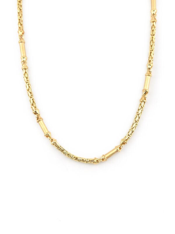 Massive Vintage Königskette Rund 585er Gold 60cm (4)