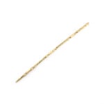 Massives Vintage Königsarmband Rund 585er Gold