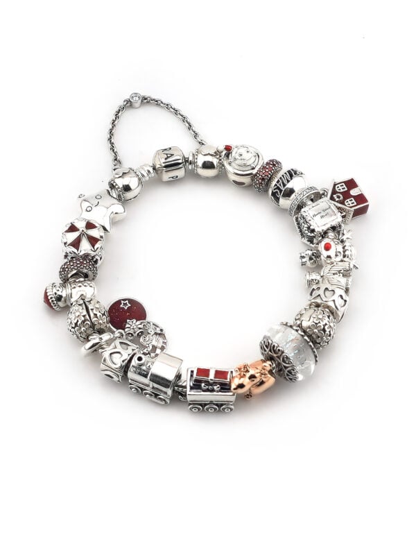 X-Mas Pandora Armband 925er Silber 20 cm Voll
