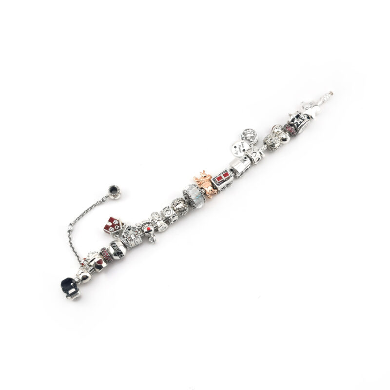 X-Mas Pandora Armband 925er Silber 20 cm Voll