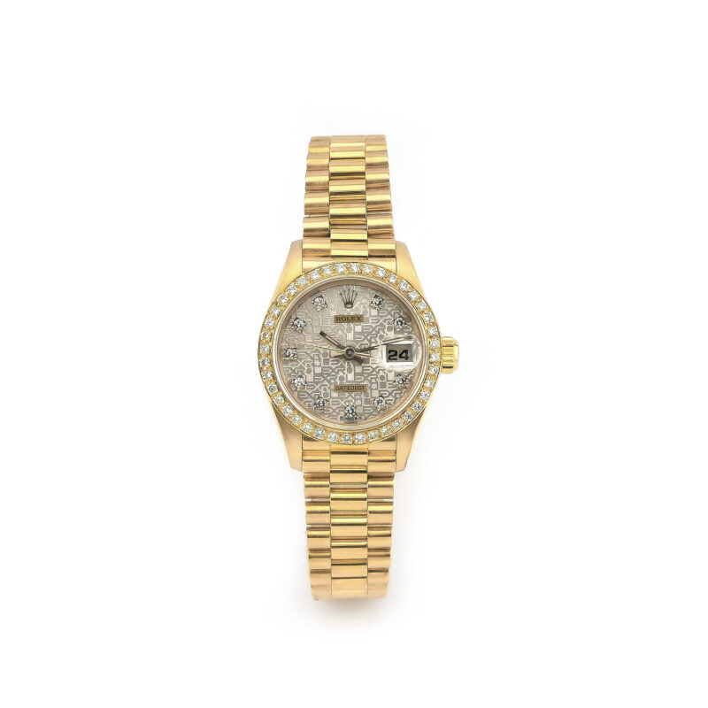 ROLEX Datejust Diamant 26 mm 750er Gold Ref. 69178 7 ROLEX Datejust Diamant 26 mm 750er Gold Ref. 69178