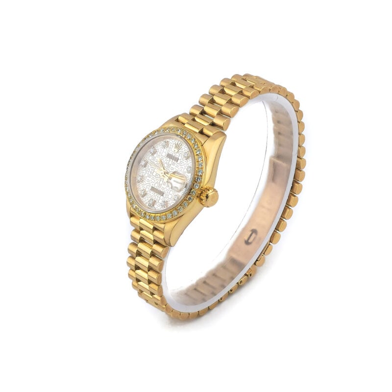 ROLEX Datejust Diamant 26 mm 750er Gold Ref. 69178 2 ROLEX Datejust Diamant 26 mm 750er Gold Ref. 69178