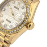 ROLEX Datejust Diamant 26 mm 750er Gold Ref. 69178