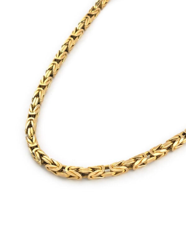 Massive italienische Königskette 585er Gold 80 cm