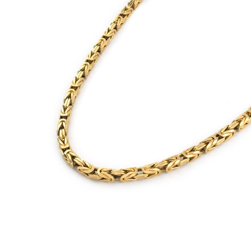 Massive italienische Königskette 585er Gold 80 cm 1 Massive italienische Königskette 585er Gold 80 cm