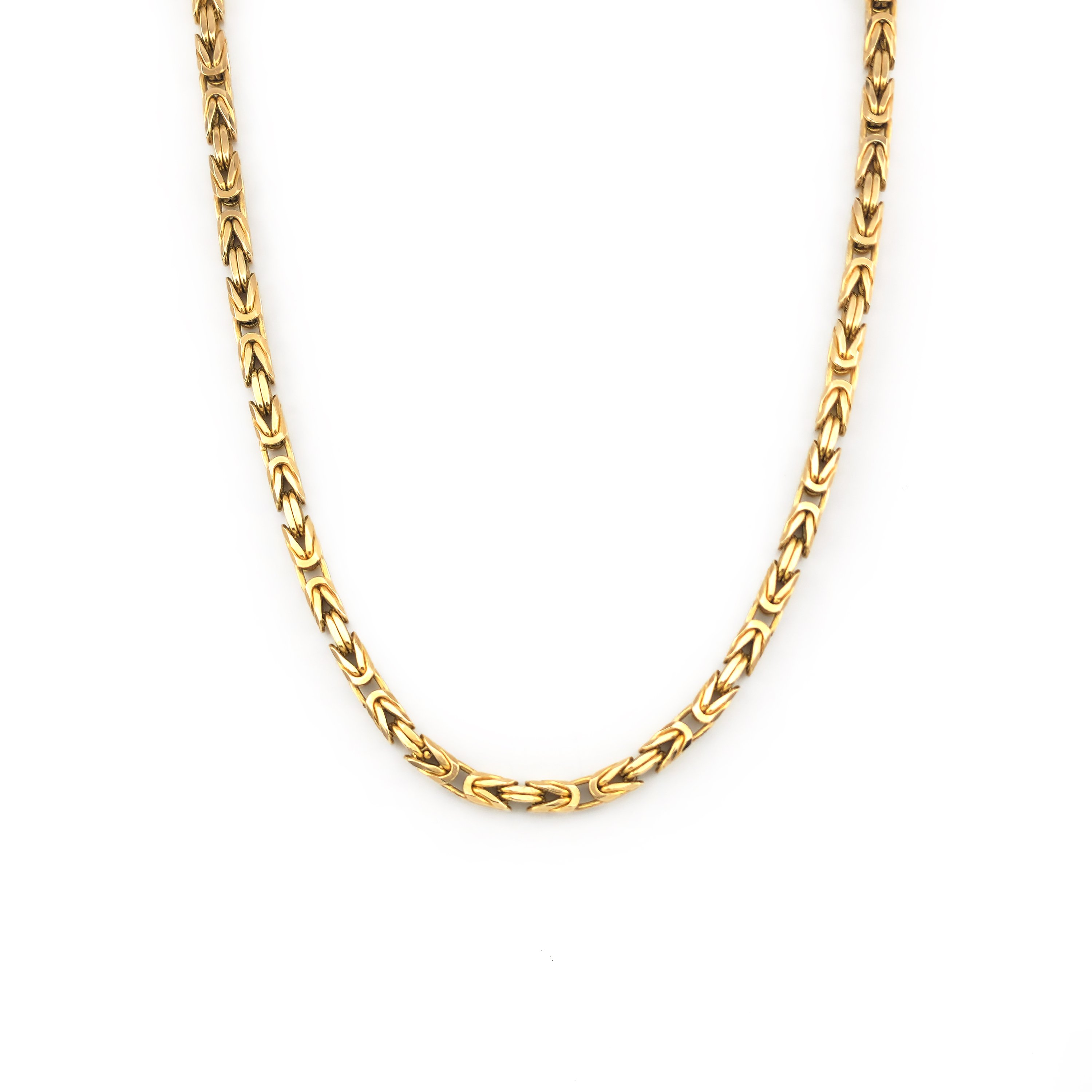 Massive italienische Königskette 585er Gold 80 cm (4)