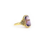 Amethyst Vintage Ring aus 585er Gold