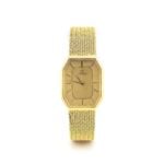 OMEGA Vintage 1365 750er Gold Armband Integriert