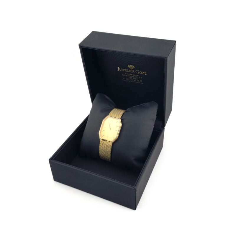 OMEGA Vintage 1365 750er Gold Armband Integriert