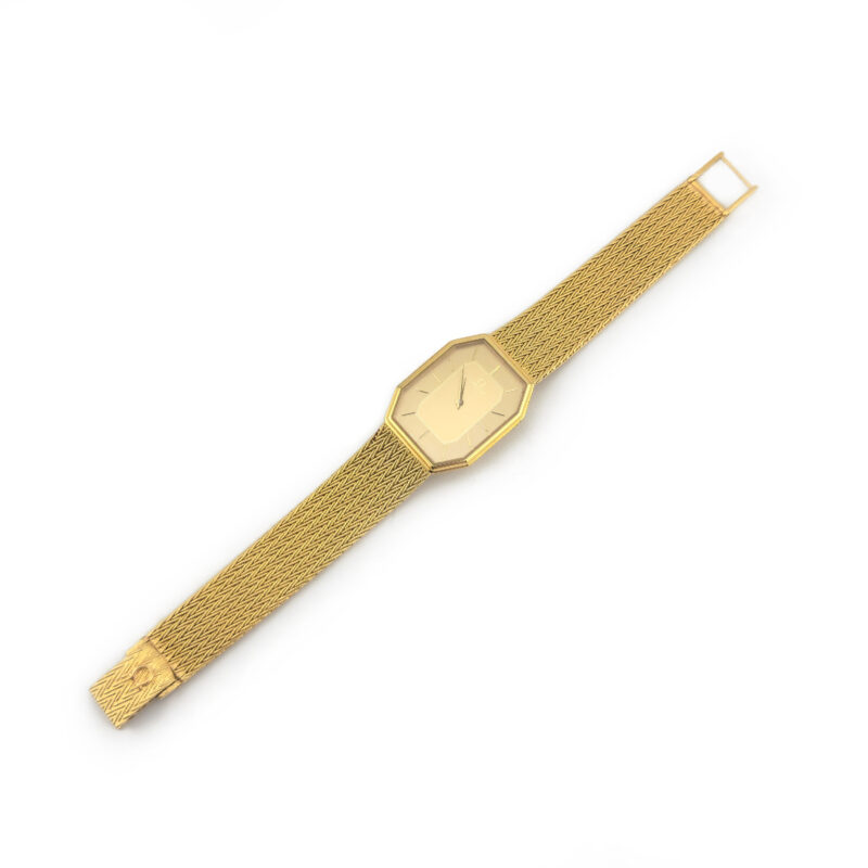 OMEGA Vintage 1365 750er Gold Armband Integriert