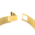 OMEGA Vintage 1365 750er Gold Armband Integriert