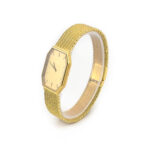OMEGA Vintage 1365 750er Gold Armband Integriert