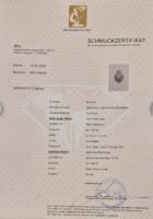 Antiker Opal Anhänger/Brosche um 1890 in Herzform