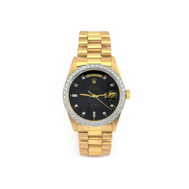 ROLEX Day-Date Diamant 36 mm 750er Gold Ref. 18048