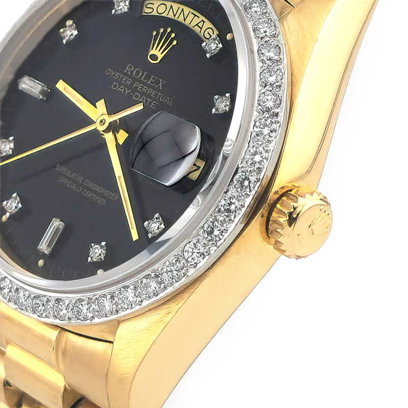 ROLEX Day-Date Diamant 36 mm 750er Gold Ref. 18048