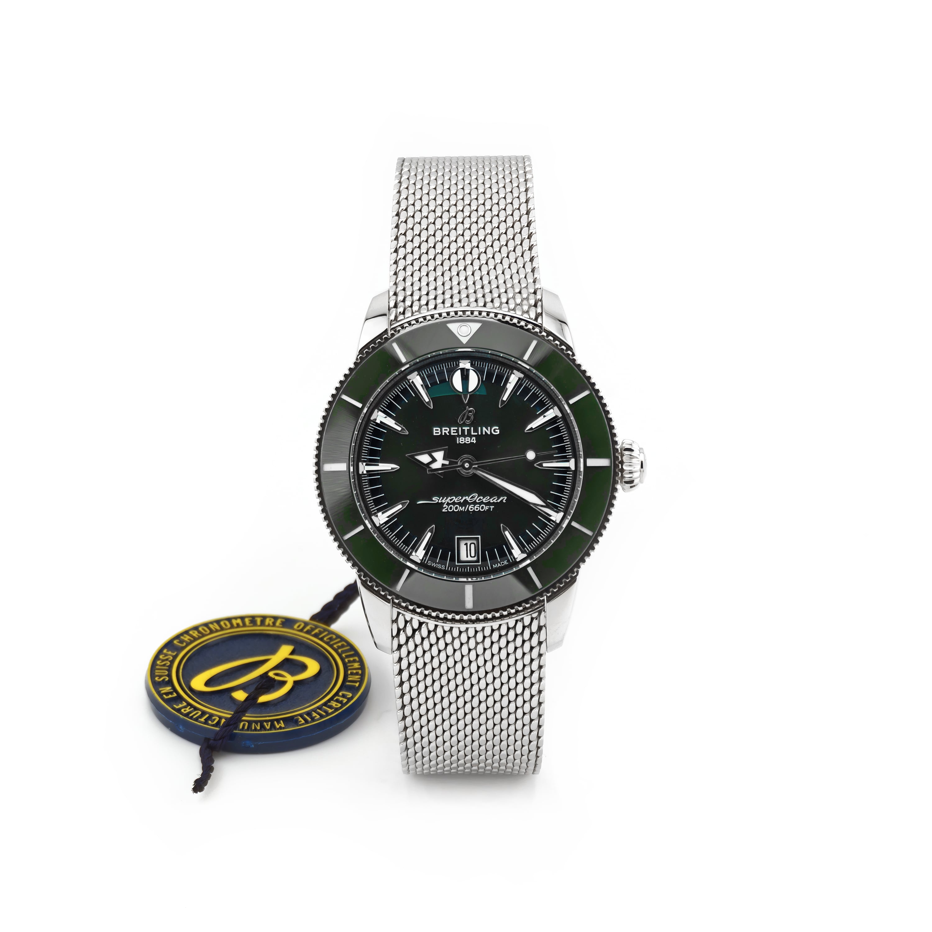 Breitling Superocean Heritage Grün Automatic 40