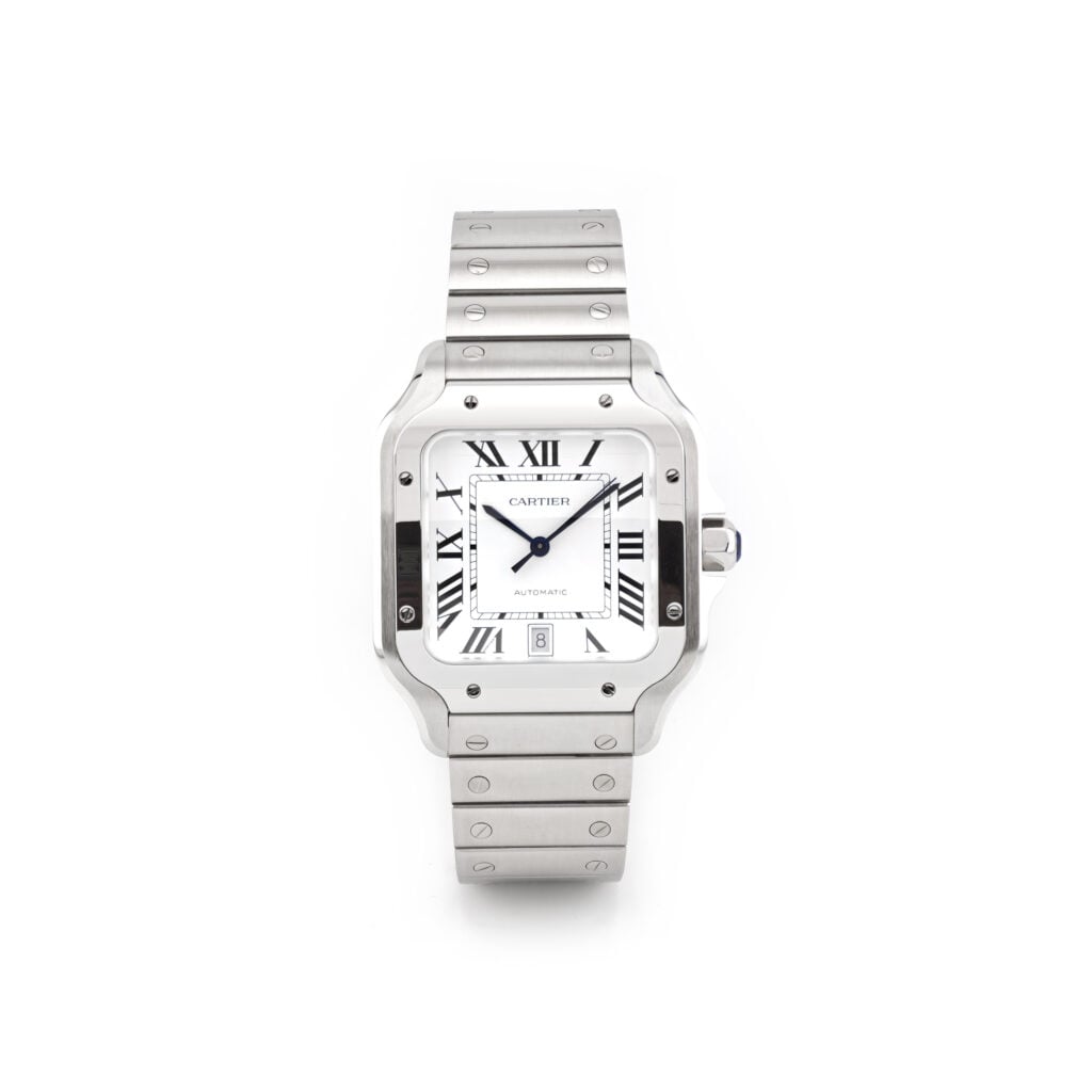 CARTIER Santos Grosses Modell WSSA0018 Full Set