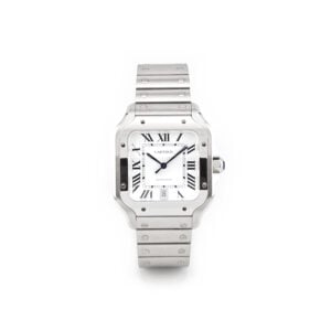 Home Juwelier Göze 9 CARTIER Santos Grosses Modell WSSA0018 Full Set
