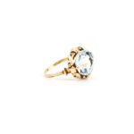 Exklusiver 4,9 ct. Aquamarin Gold Ring Zert.