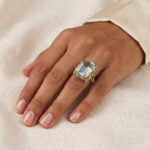 Traumhafter 19,5 ct. Aquamarin Gold Ring Zert.