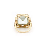 Traumhafter 19,5 ct. Aquamarin Gold Ring Zert.