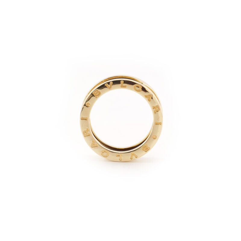 Bulgari B.zero1 Ring 3 Band 750er Gold Gr. 52