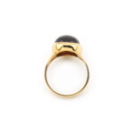 Granat Cabochon Ring aus Italien 750er Gold