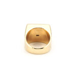 Herrenring mit Lapis Lazuli Pyrit Ader 585er Gold